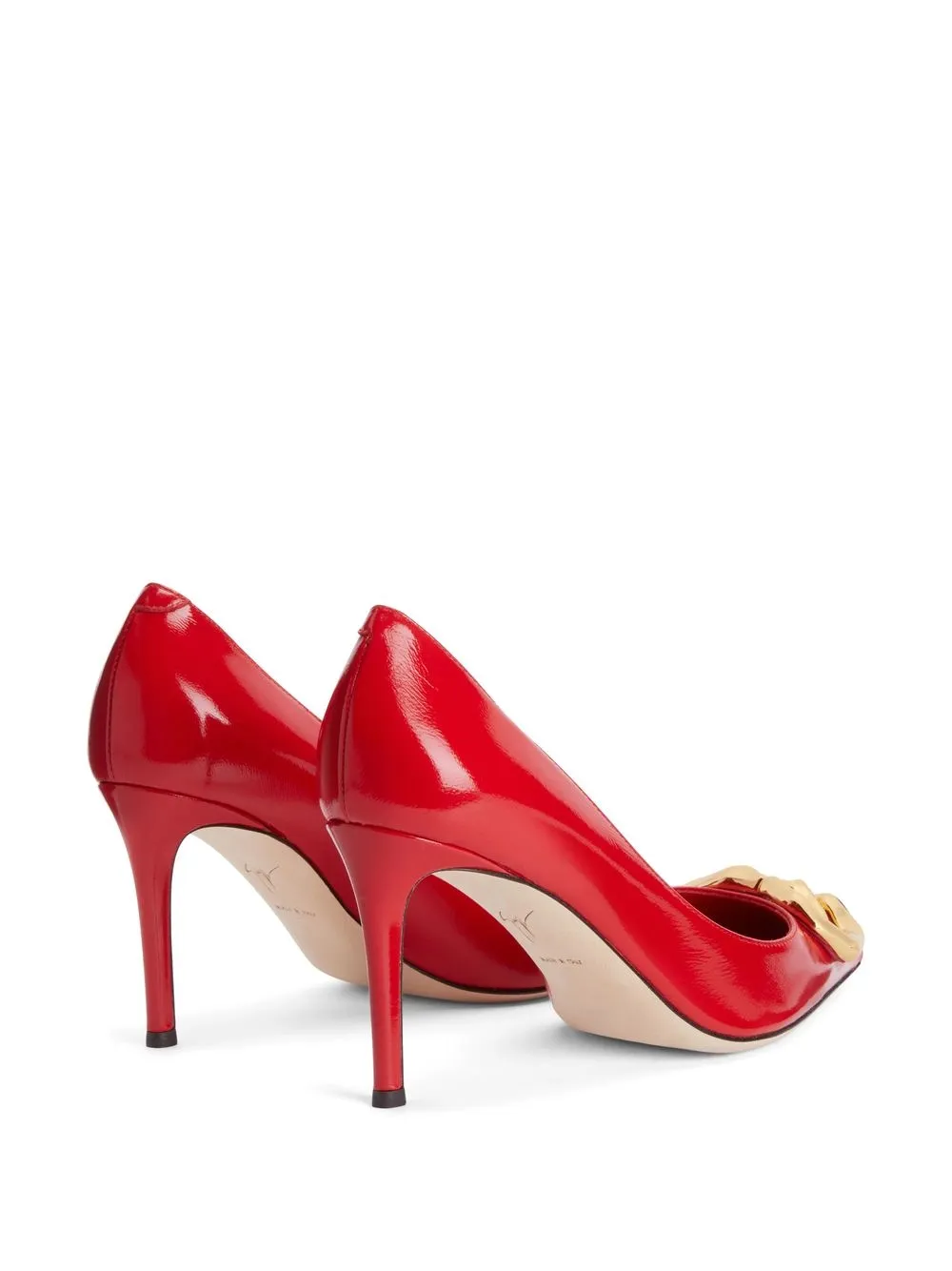 Giuseppe Zanotti Diorite Zali leather pumps Red