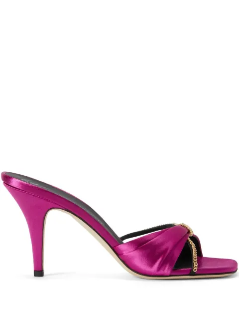 Giuseppe Zanotti Symonne satin sandals