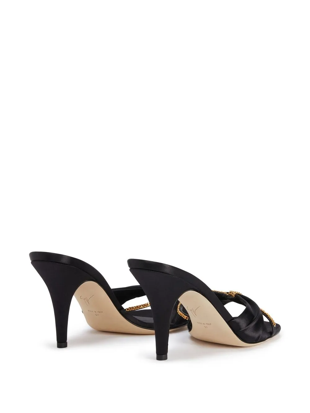 Giuseppe Zanotti Symonne 85mm mules Black
