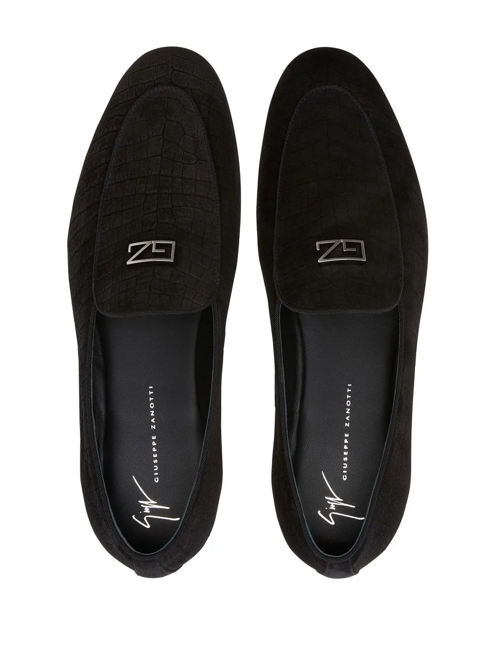 Giuseppe Zanotti GZ Rudolph Suede Loafers - Farfetch