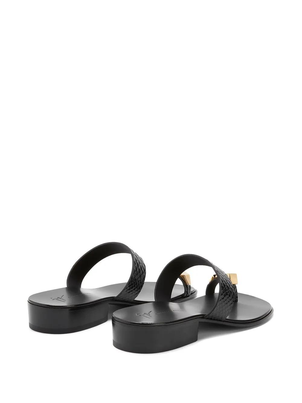 Giuseppe Zanotti Sandali Bardack effetto pelle di serpente | Sandali | Image 3