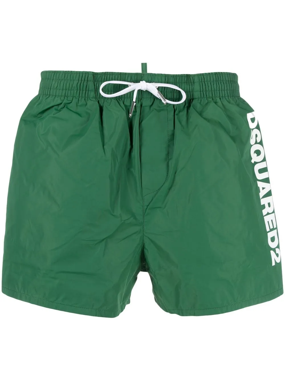 

Dsquared2 shorts de playa con logo estampado - Verde