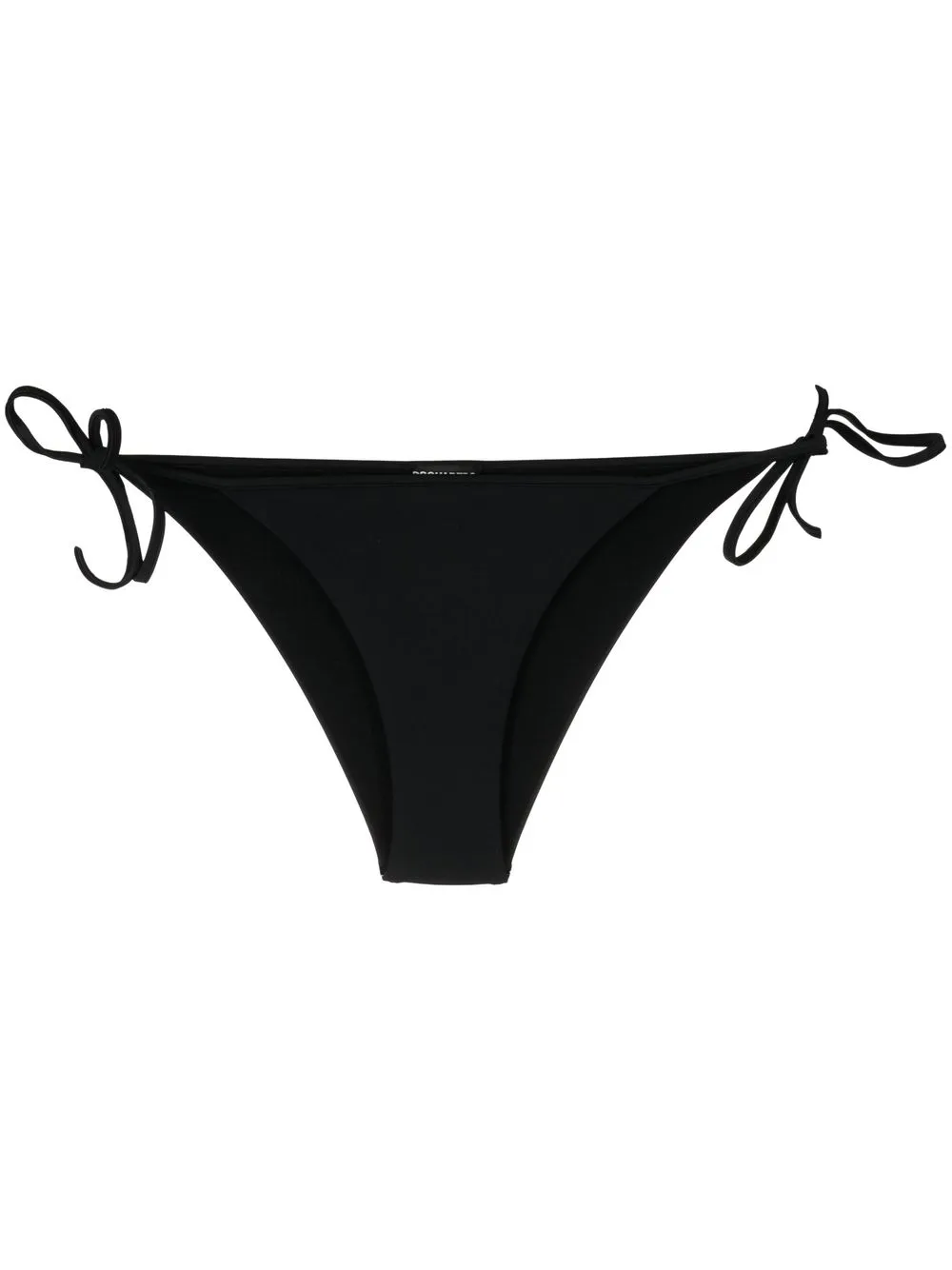 Dsquared2 bikini bottom con logo estampado - Negro