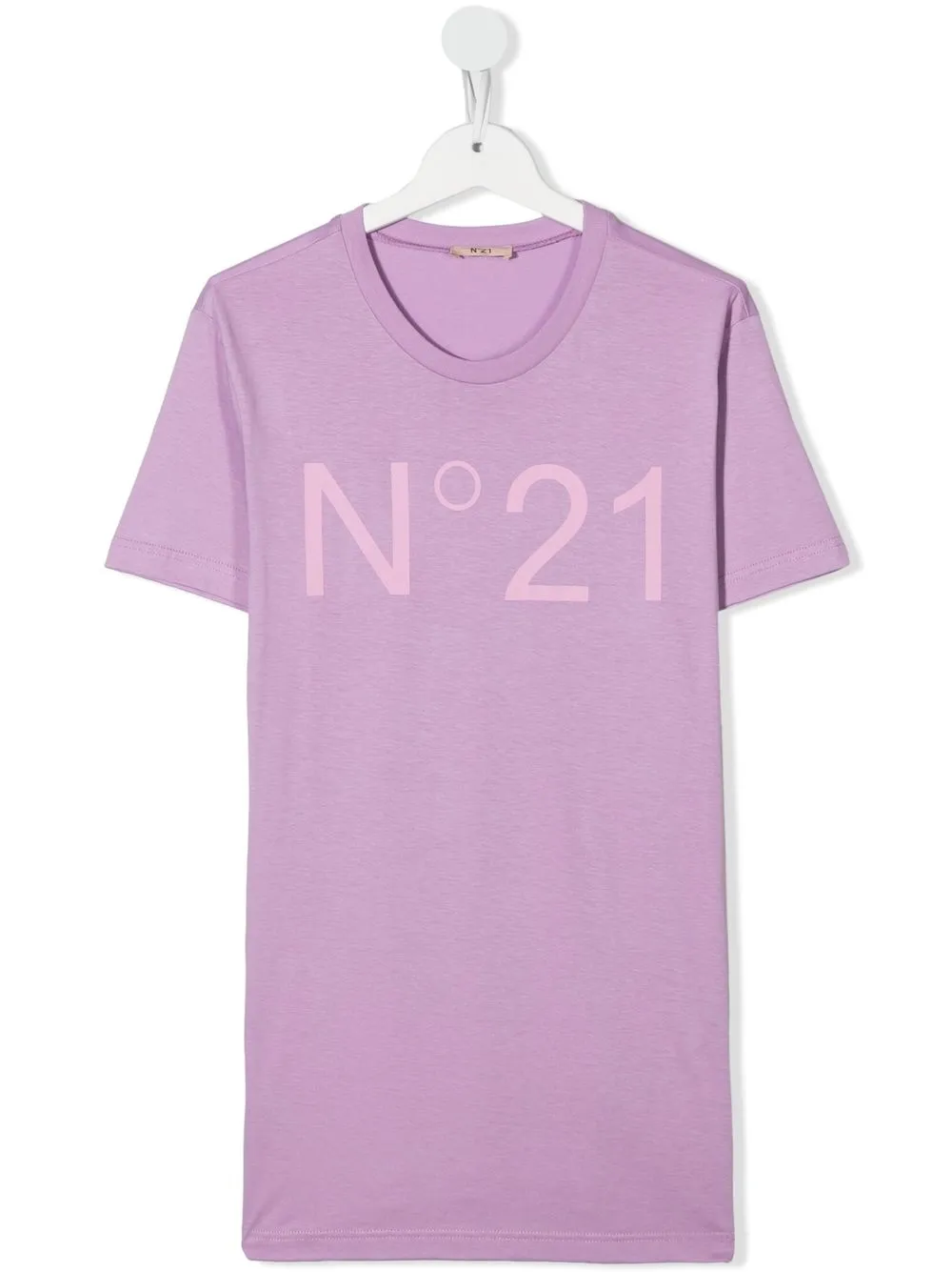 

Nº21 Kids playera con logo estampado y cuello redondo - Morado