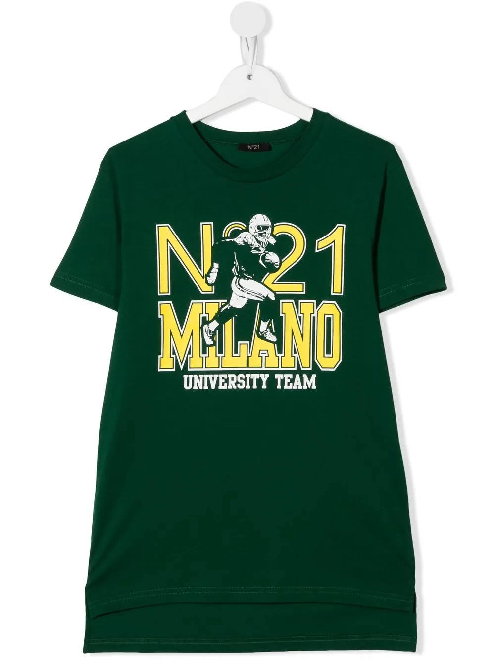 

Nº21 Kids TEEN logo-print cotton T-shirt - Green