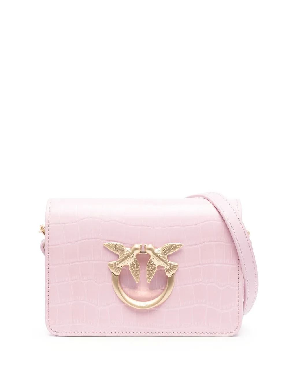 

PINKO bolsa crossbody Love mini - Rosado