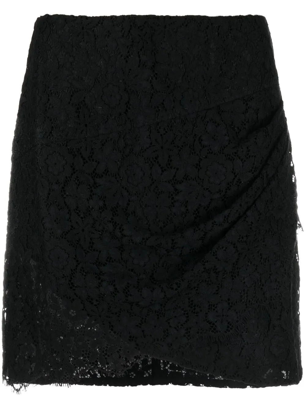 

PINKO lace draped skirt - Black