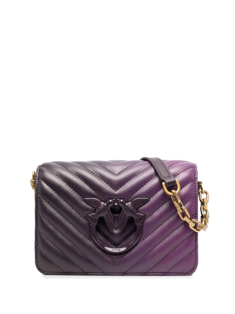 

PINKO Lady Love Puff crossbody bag - Purple