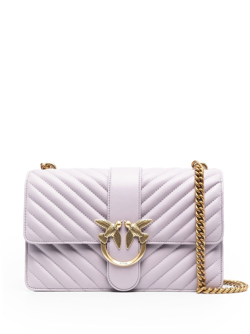 PINKO Love Classic Icon Quilted Crossbody Bag - Farfetch