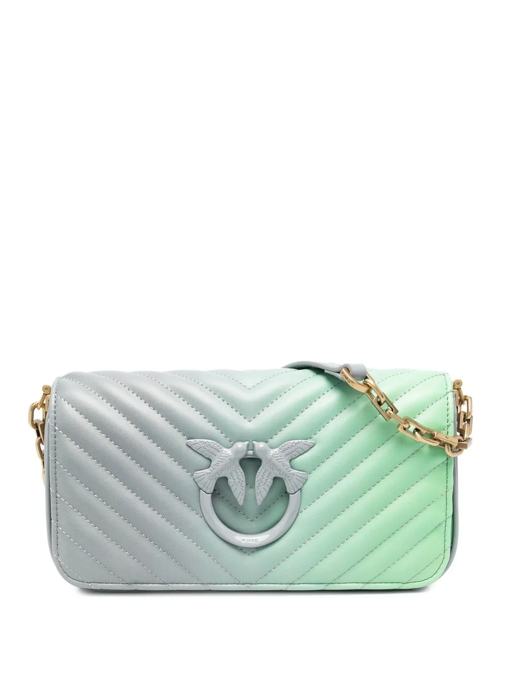 

PINKO bolsa de hombro Love - Verde