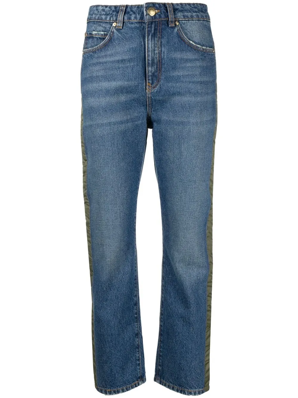 

PINKO jeans slim de tejido técnico - Azul