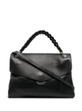 Officine Creative debossed-logo tote bag - Black