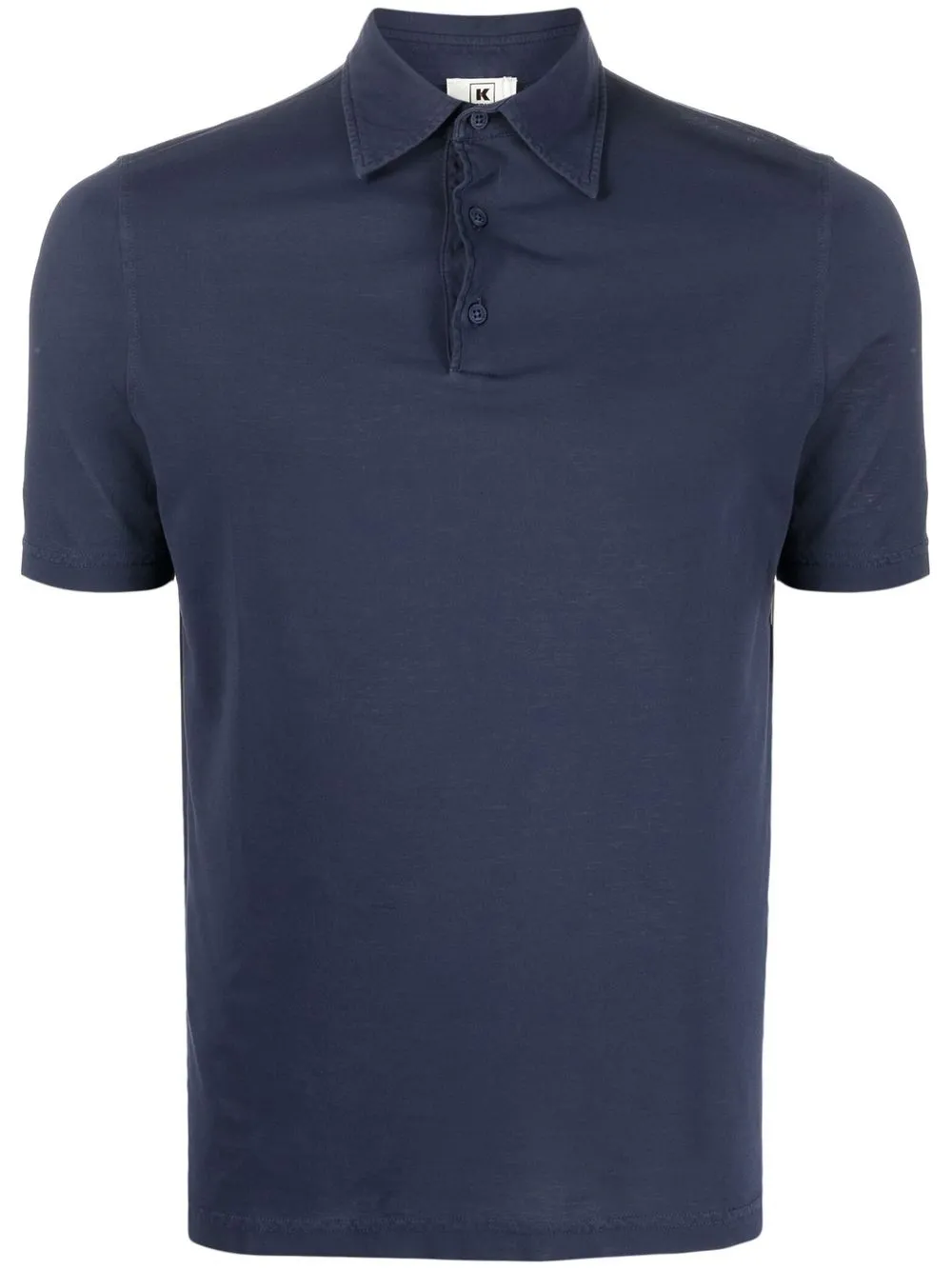 

Kired playera tipo polo tejido - Azul