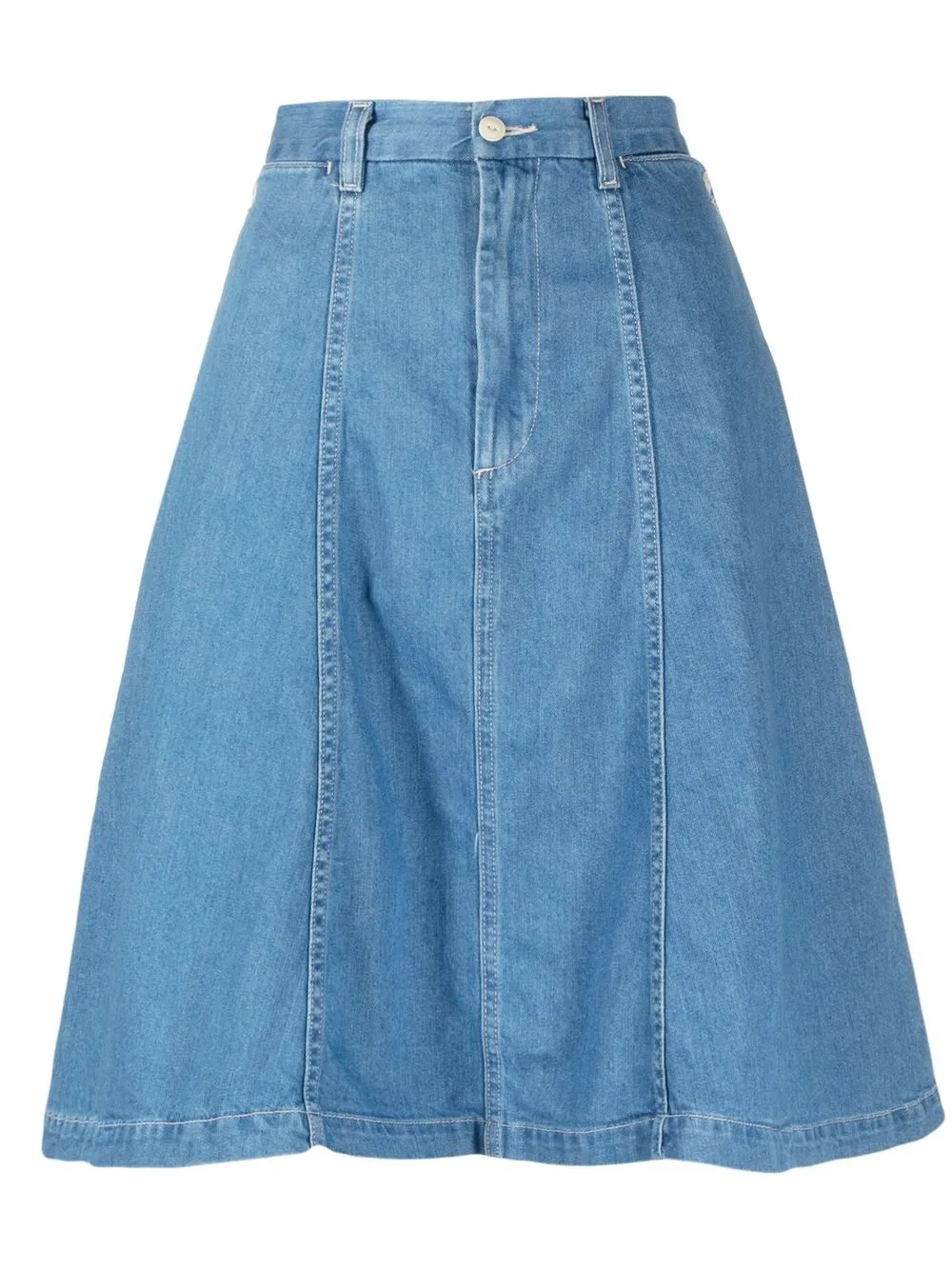 

Levi's: Made & Crafted falda midi acampanada - Azul