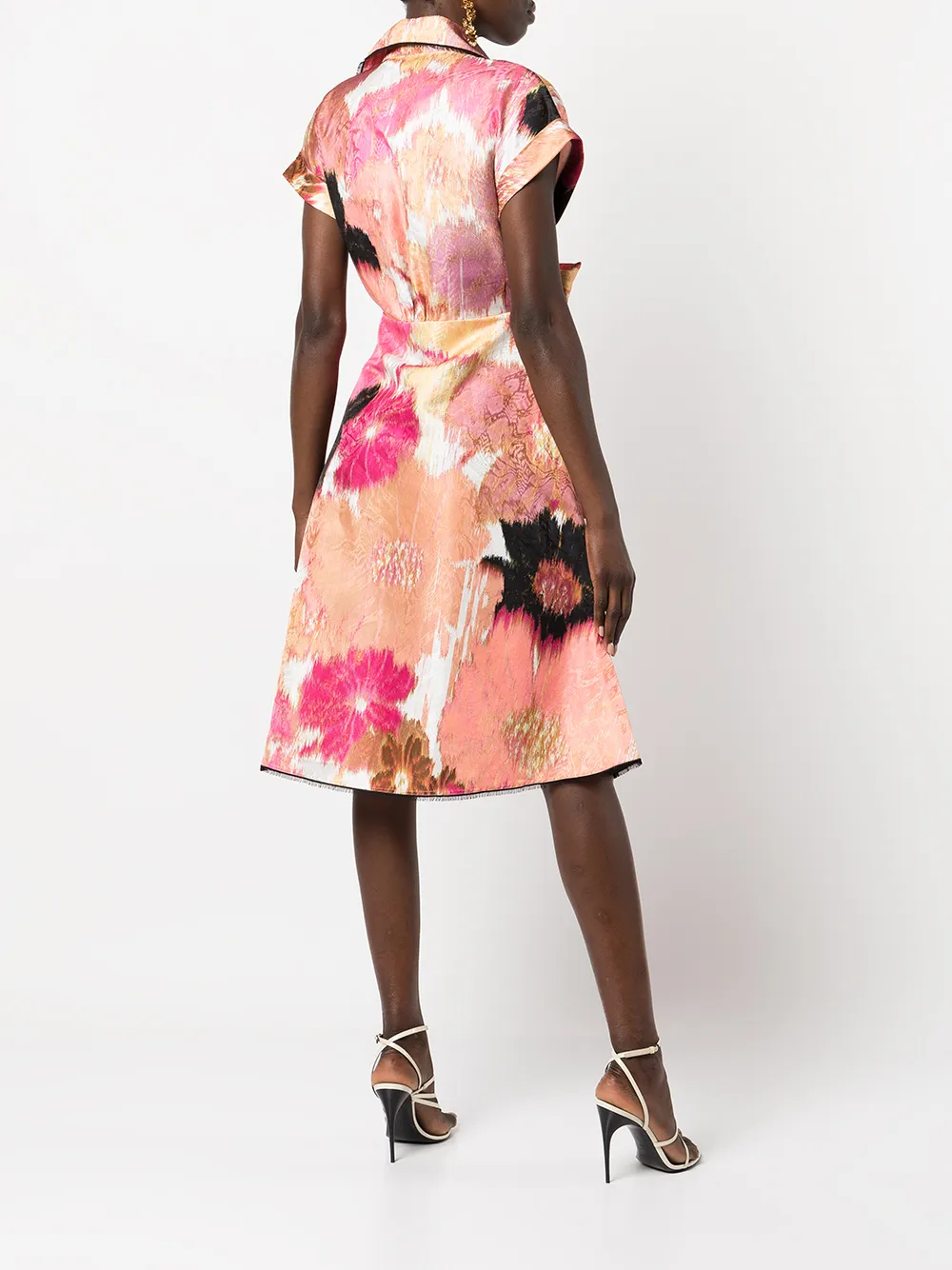 Silvia Tcherassi Paloma Floral Print Dress Farfetch