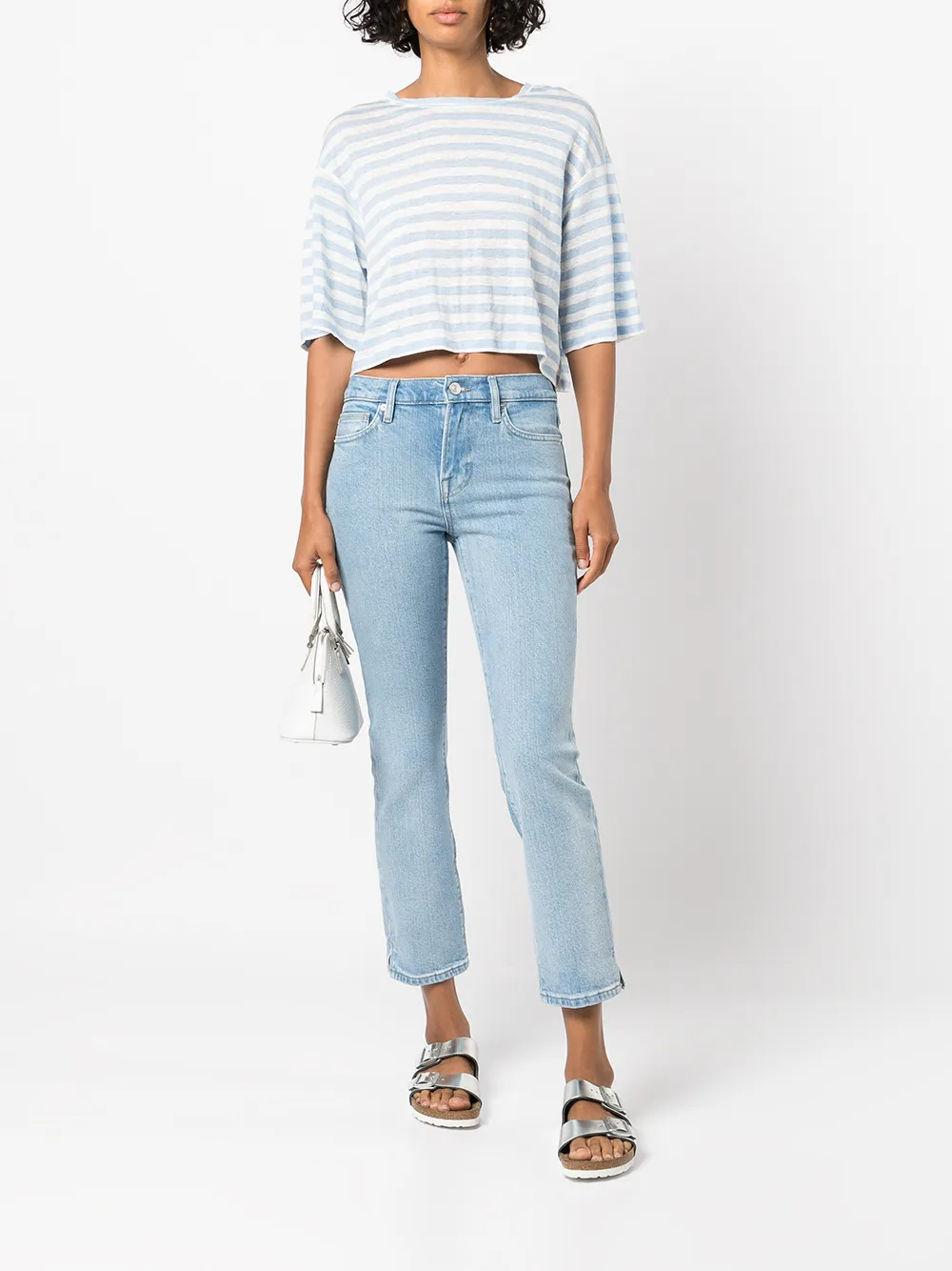 FRAME Straight jeans - Blauw