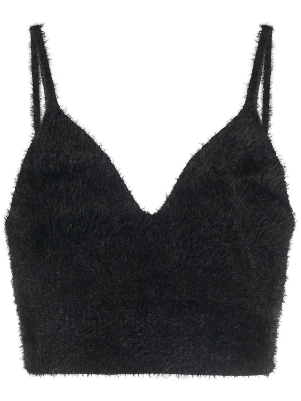 

PINKO top sin mangas tejido - Negro