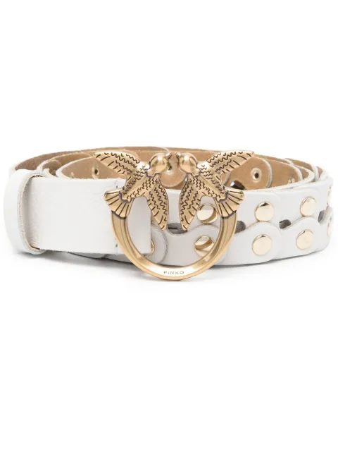 PINKO studded Love Bird belt