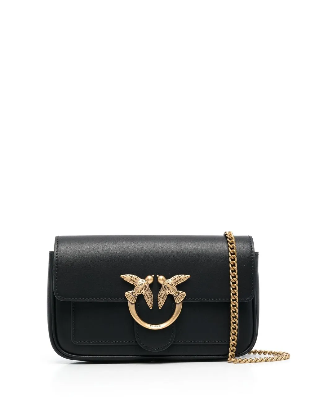 

PINKO bolsa crossbody Pocket Love - Negro