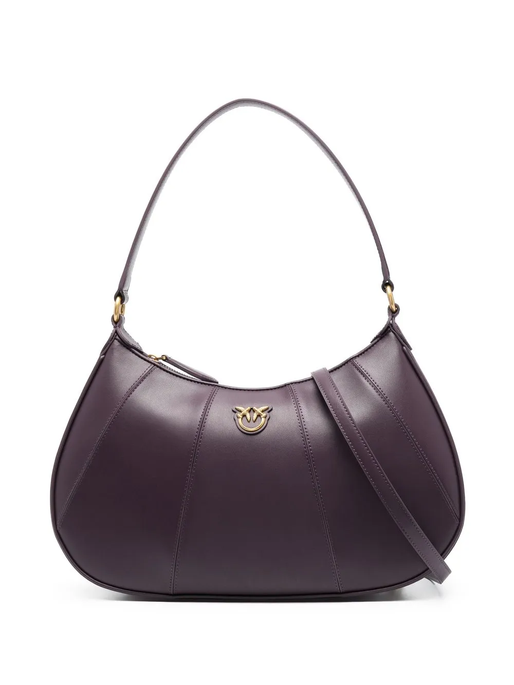 

PINKO bolsa de hombro Half Moon - Morado