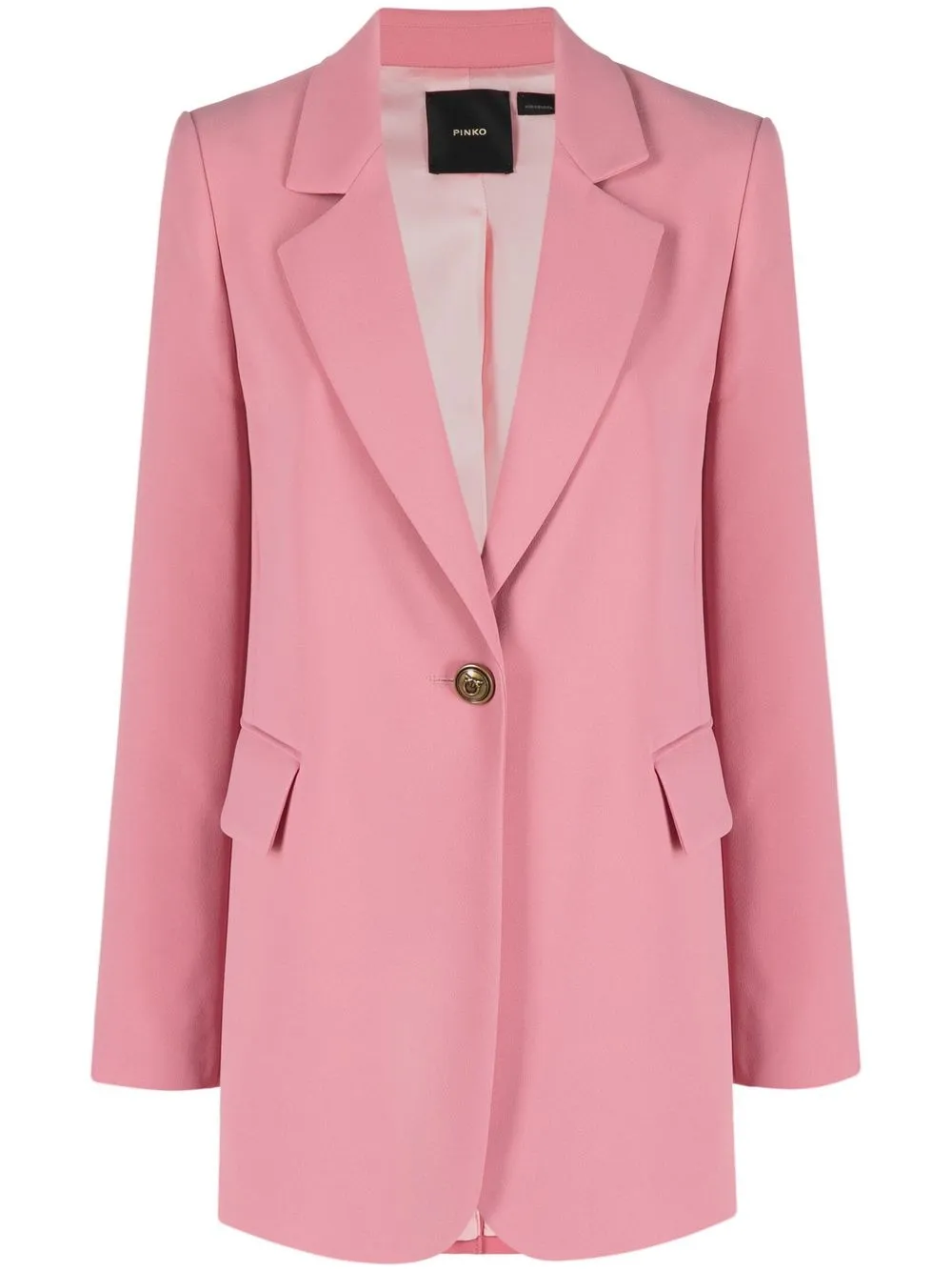 

PINKO blazer con botones Love Birds - Rosado