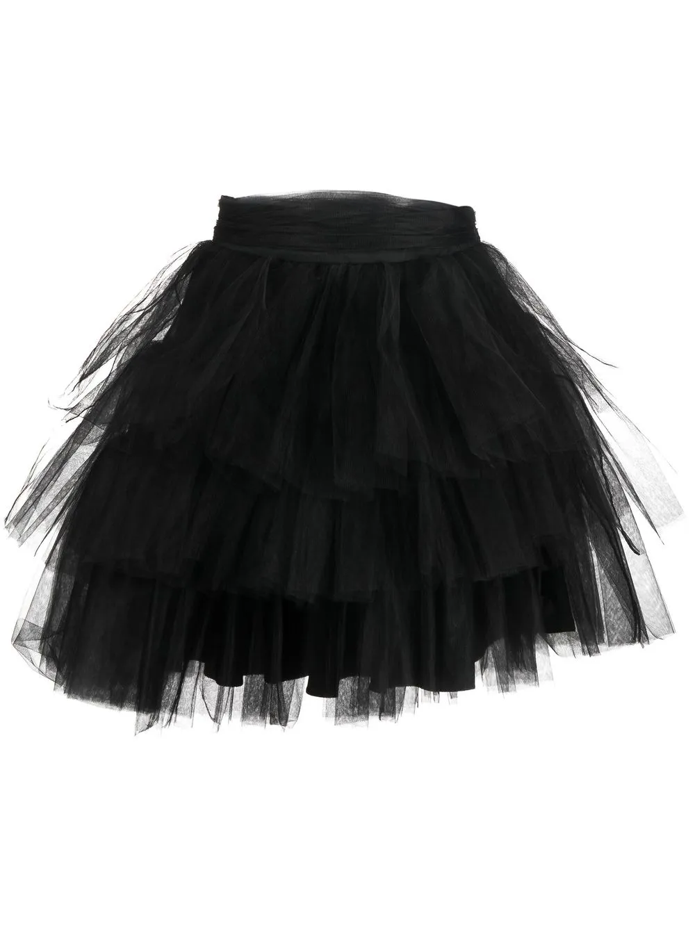 

PINKO falda de tul plisada - Negro