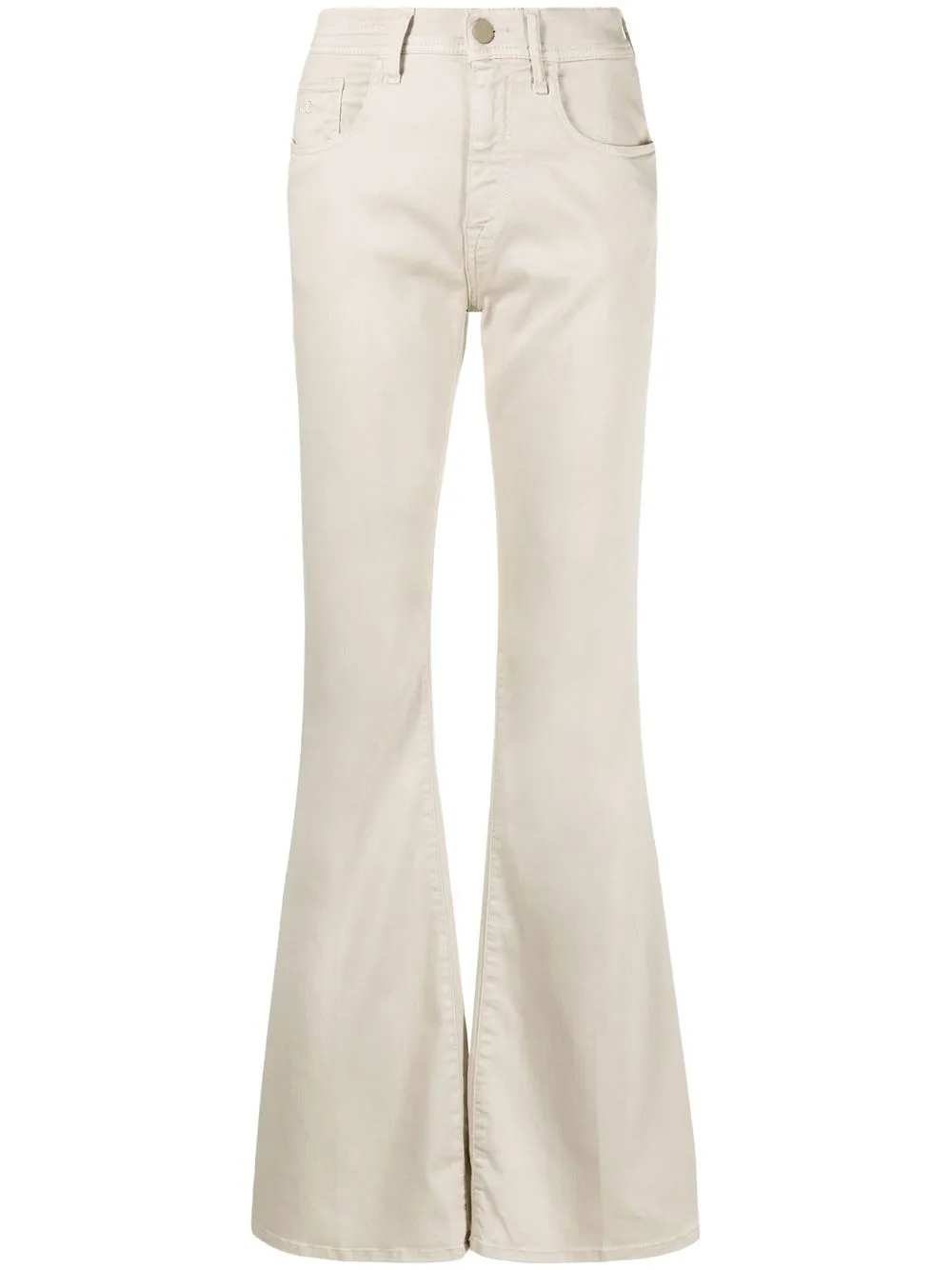 

Jacob Cohën high-rise flared jeans - Neutrals