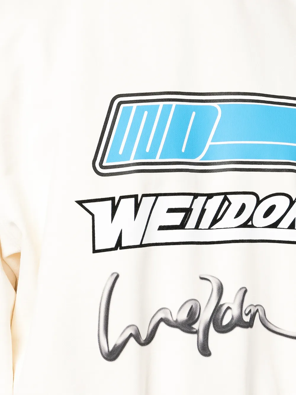 We11done ロゴ スウェットシャツ | ホワイト | FARFETCH JP