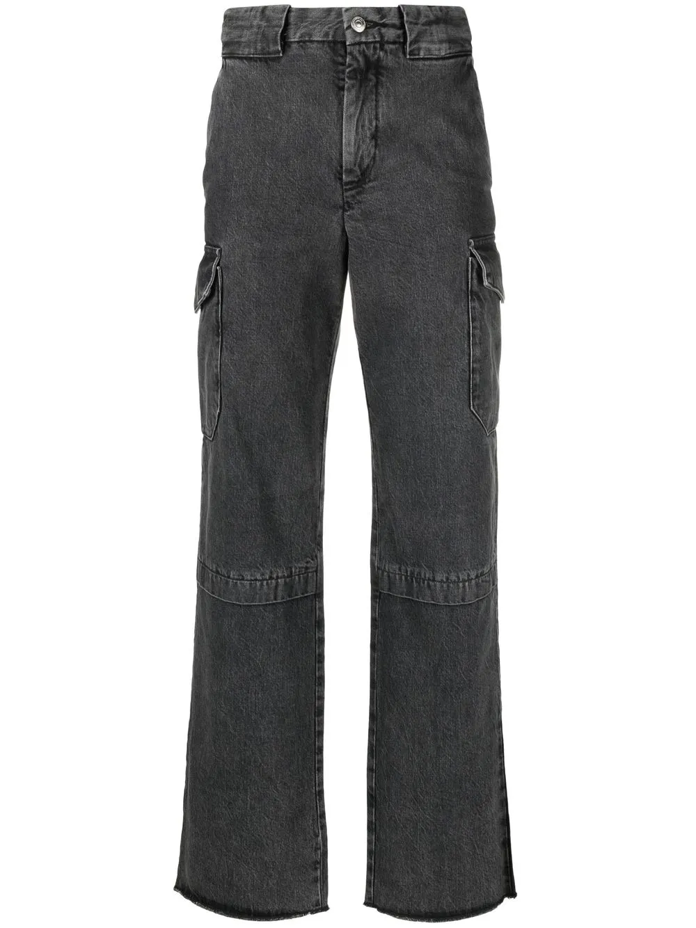 

Commission jeans cargo anchos - Gris