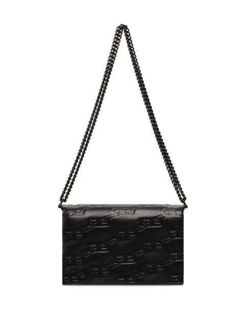 balenciaga small triplet chain strap shoulder bag