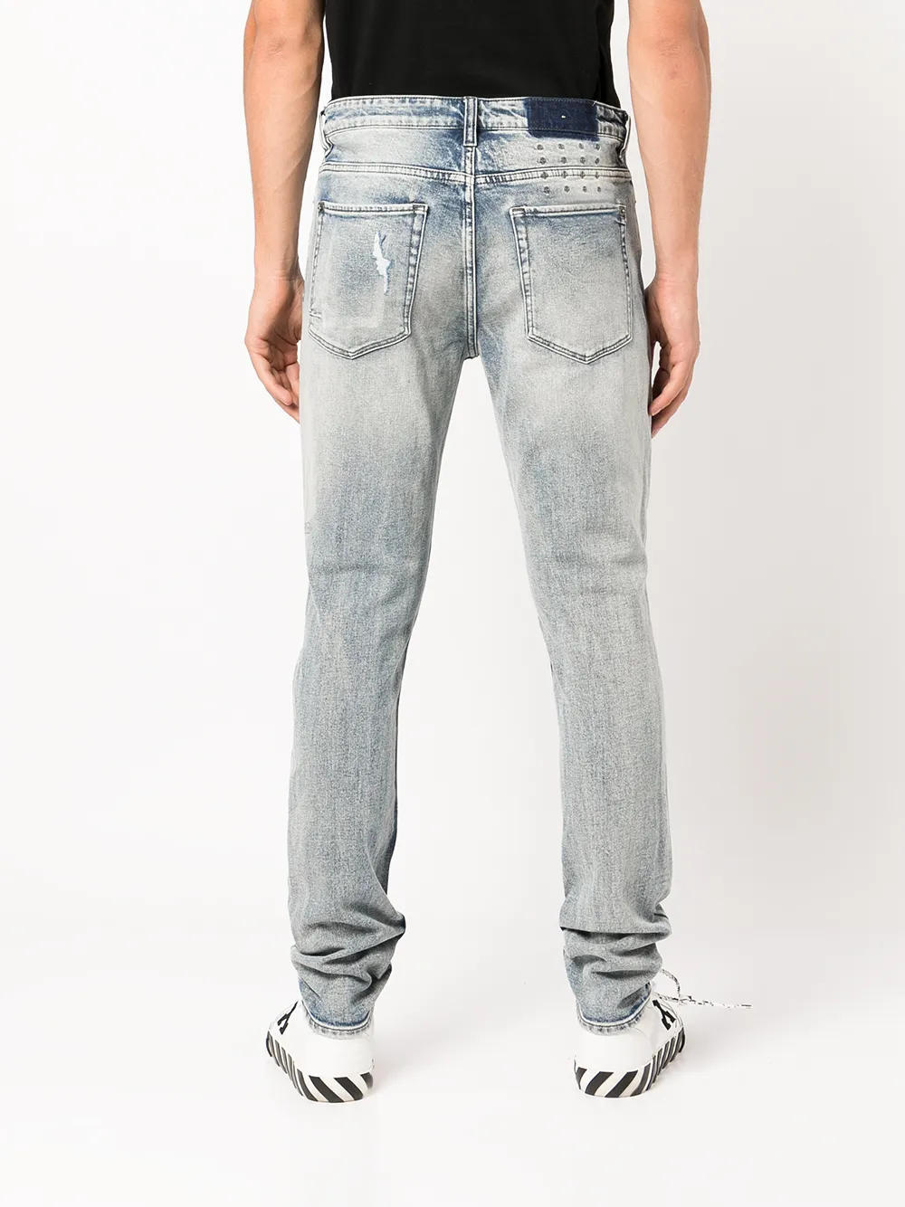 Ksubi Slim-fit jeans Blauw