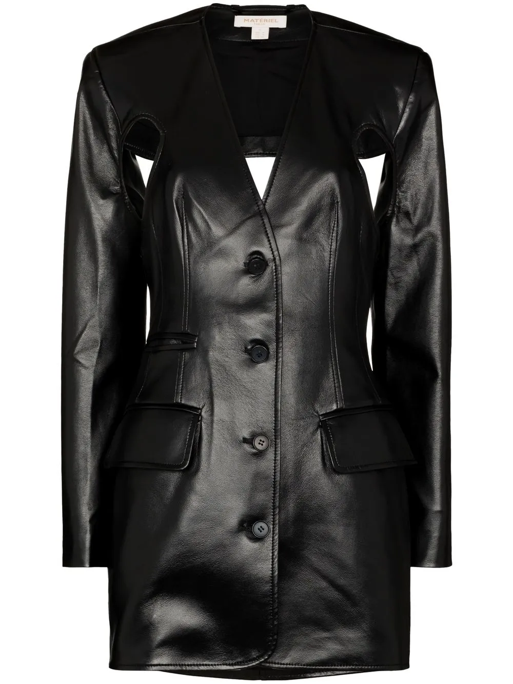 

Materiel cut-out blazer dress - Black
