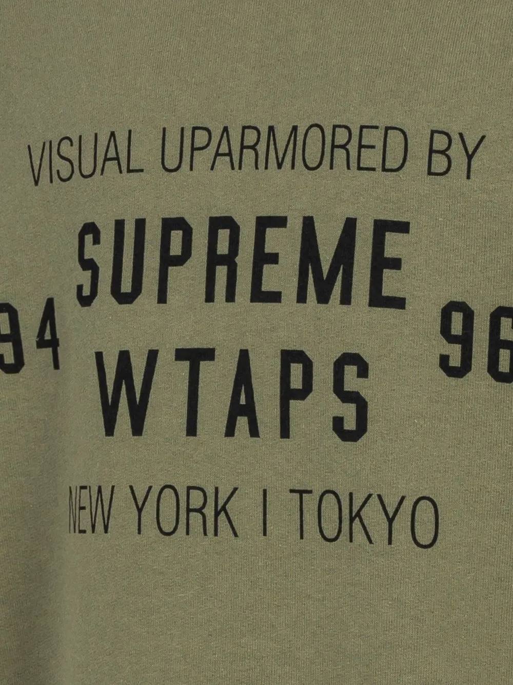 Supreme x WTAPS crew-neck Sweatshirt - Farfetch