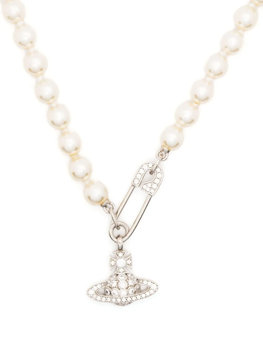 Vivienne westwood safety online pin necklace