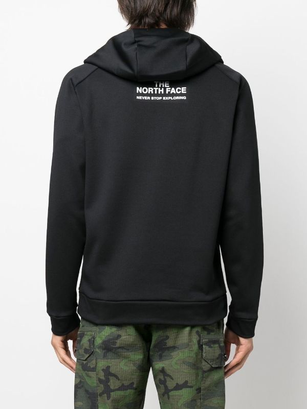 the north face hoodie zip up