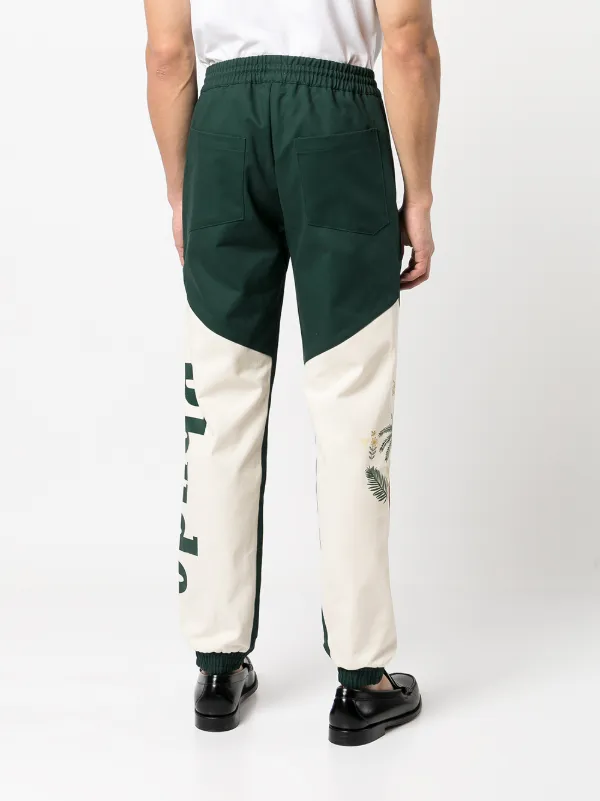 RHUDE ルード PREMIUM フライトパンツ グリーン L RHUDE Flight Panelled Track Pants | Green | FARFETCH