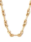 Lauren Rubinski 14kt yellow gold mixed-link necklace