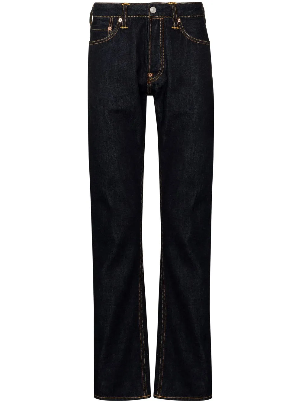 

EVISU 2010 straight-leg denim jeans - Blue