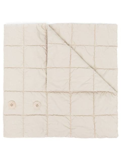 Lemaire quilted wrap scarf