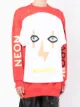 Walter Van Beirendonck Neon Shadow oversized sweatshirt