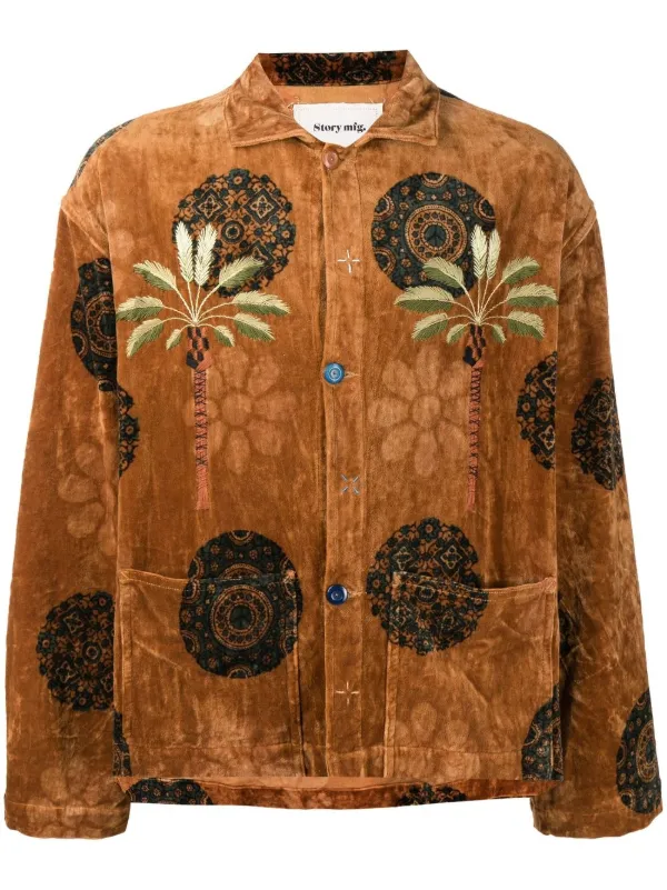 STORY mfg. Short On Time Velvet Shirt 