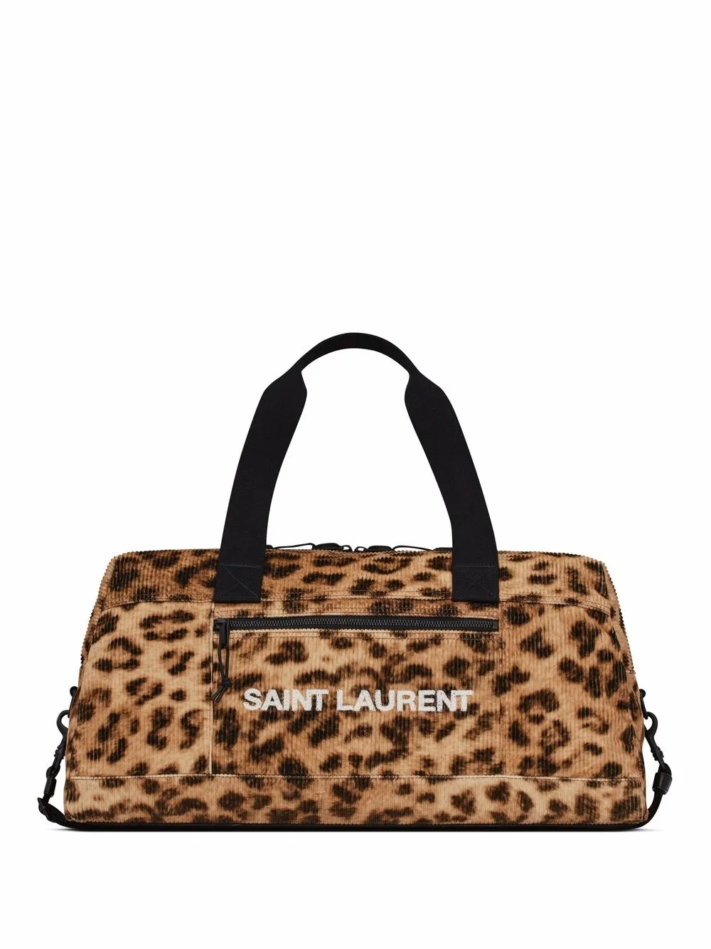 

Saint Laurent tote con estampado de leopardo - Marrón