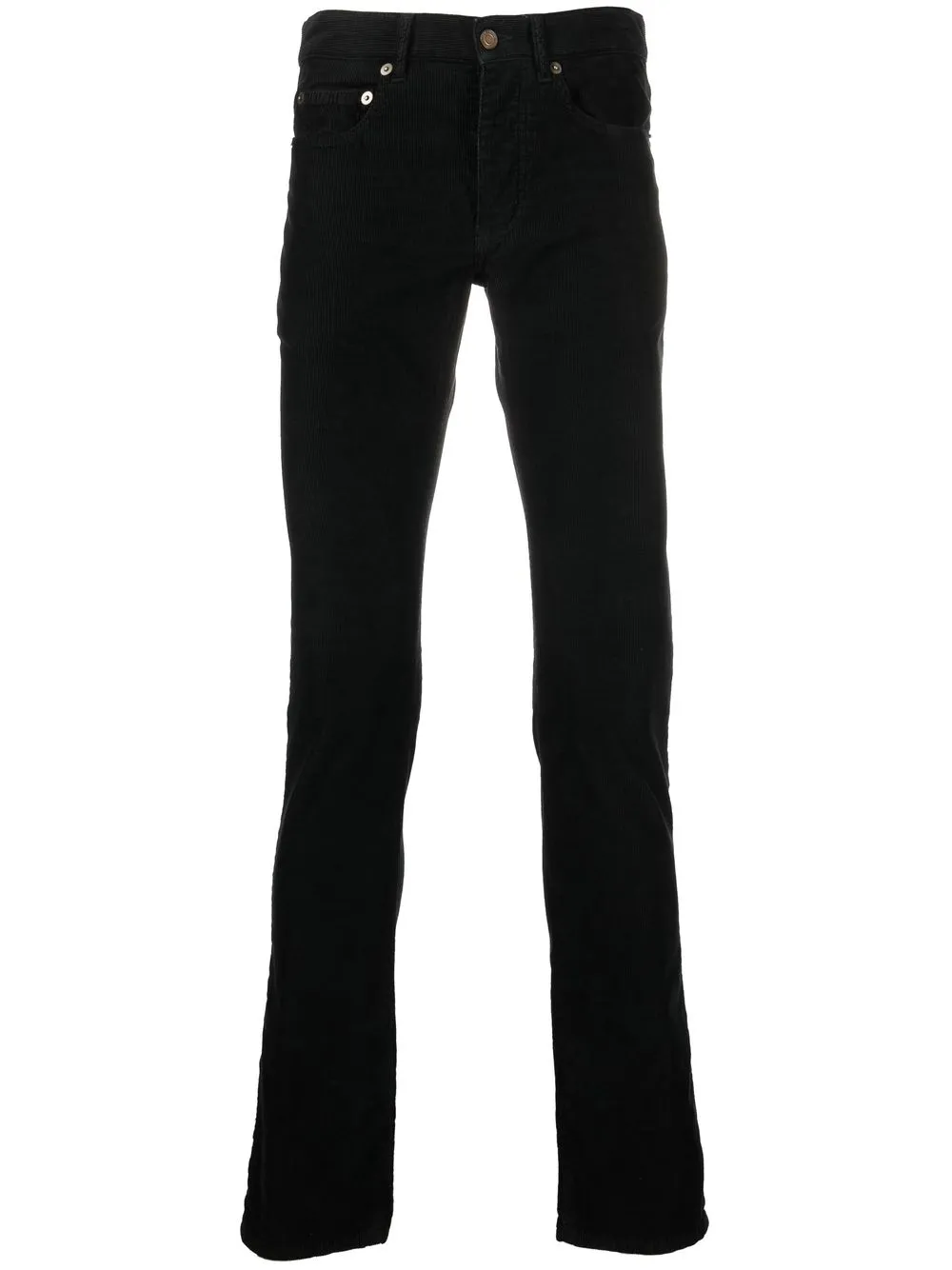 

Saint Laurent pantalones slim con bolsillos - Negro