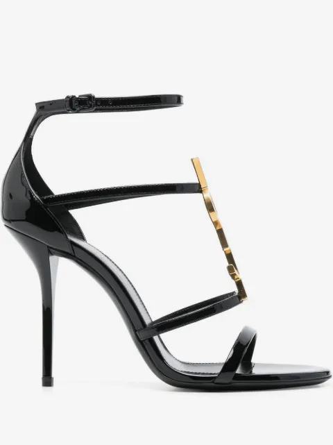 Saint Laurent sandalias Cassandra con tacón de 100mm