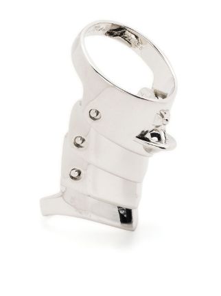 Vivienne Westwood Orb Armour Ring - Farfetch