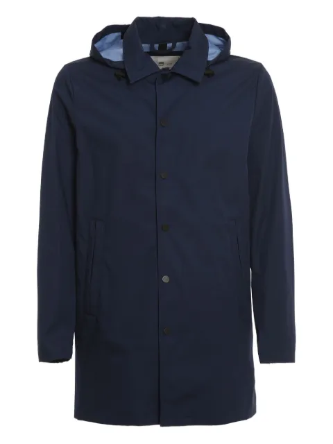 Woolrich hooded snap-button jacket
