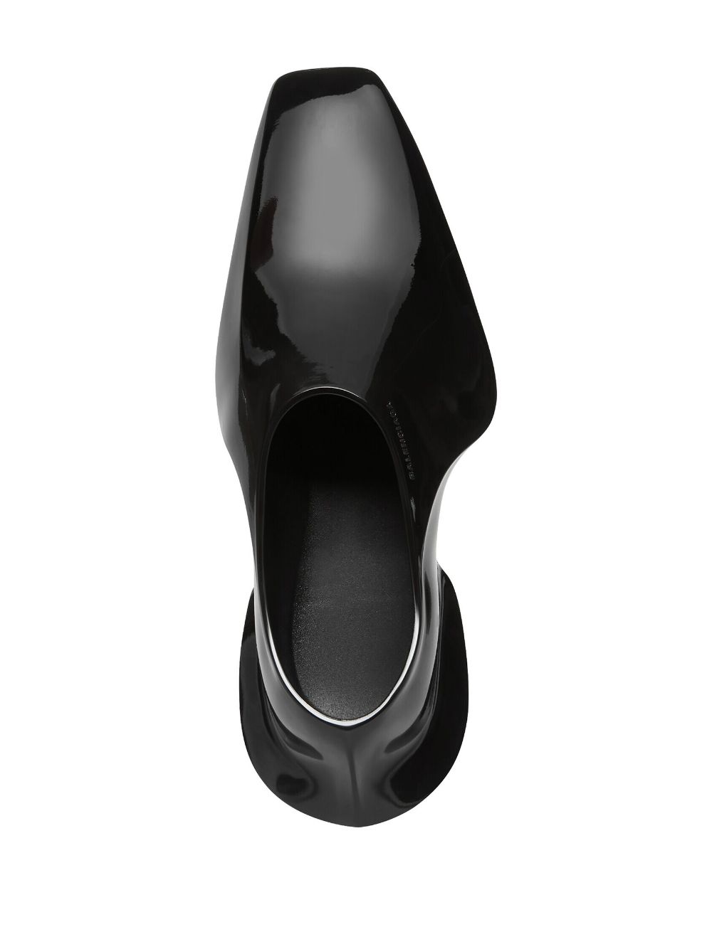 Shop Balenciaga Space Sculptural Shoes In Schwarz