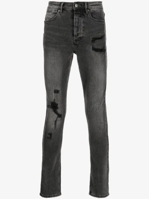 Ksubi skinny jeans con detalle envejecido