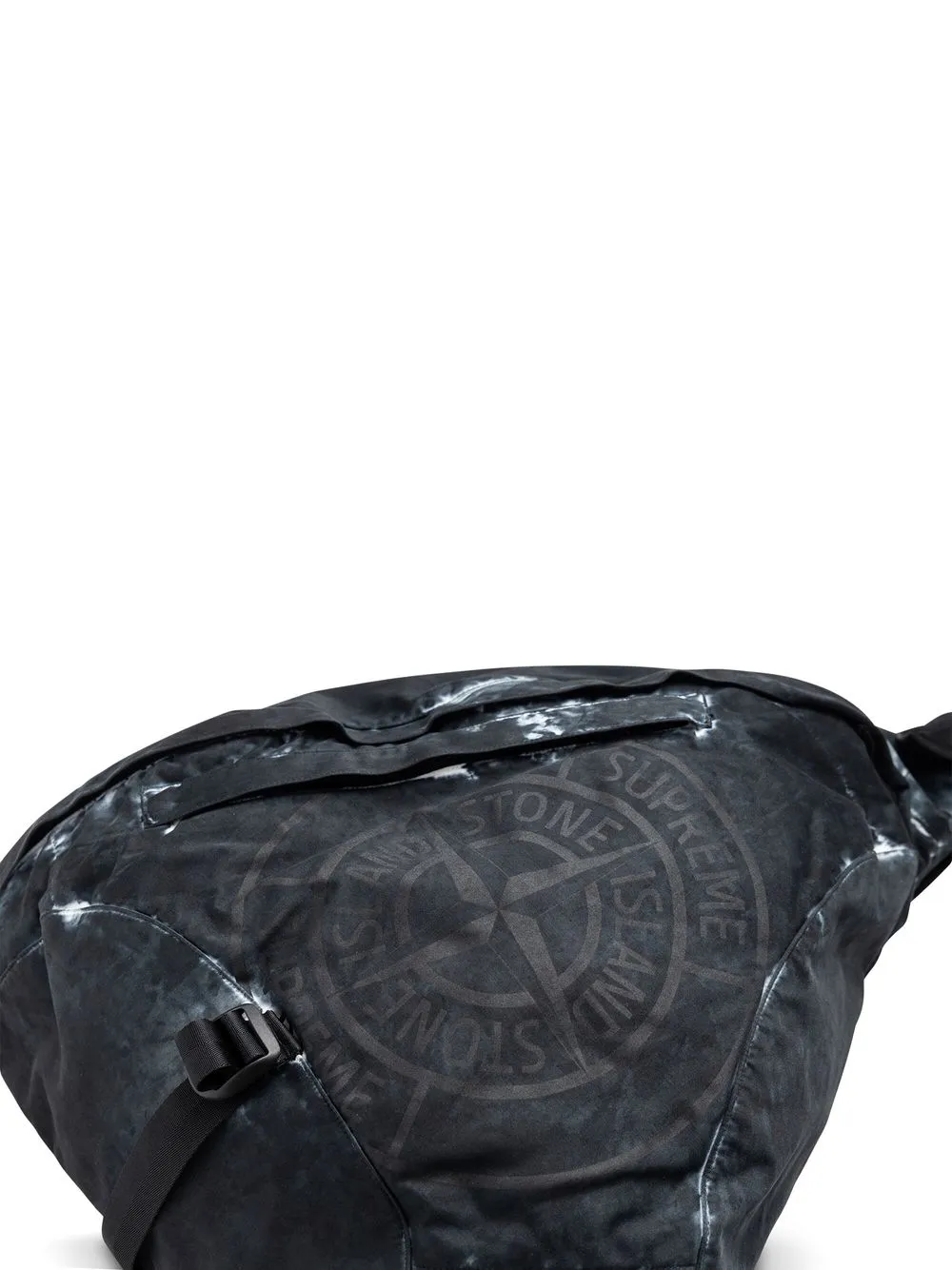 supreme  Stone Island   Shoulder Bag 黒