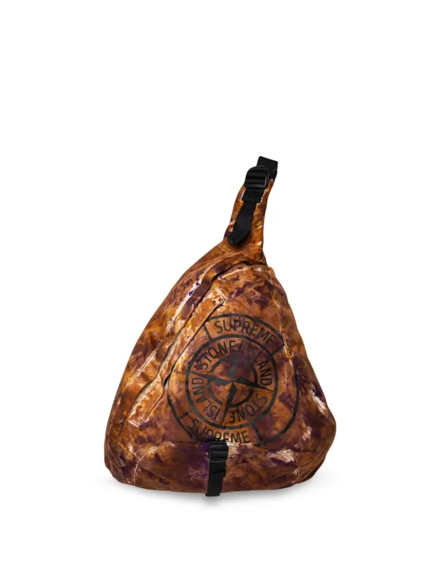 Supreme x Stone Island Printed Camo Shoulder Bag - Farfetch